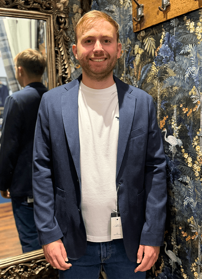 Deveron Sports Fit Jacket | Indigo