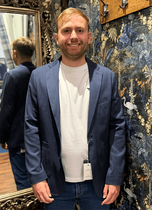 Deveron Sports Fit Jacket | Indigo