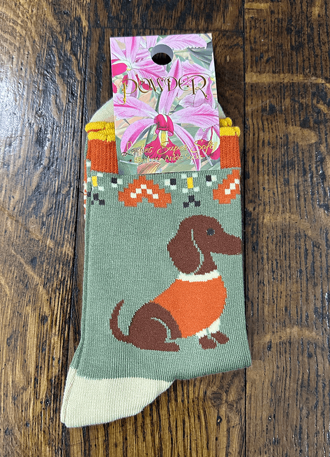Trainer Socks Snuggly Sausage Dogs