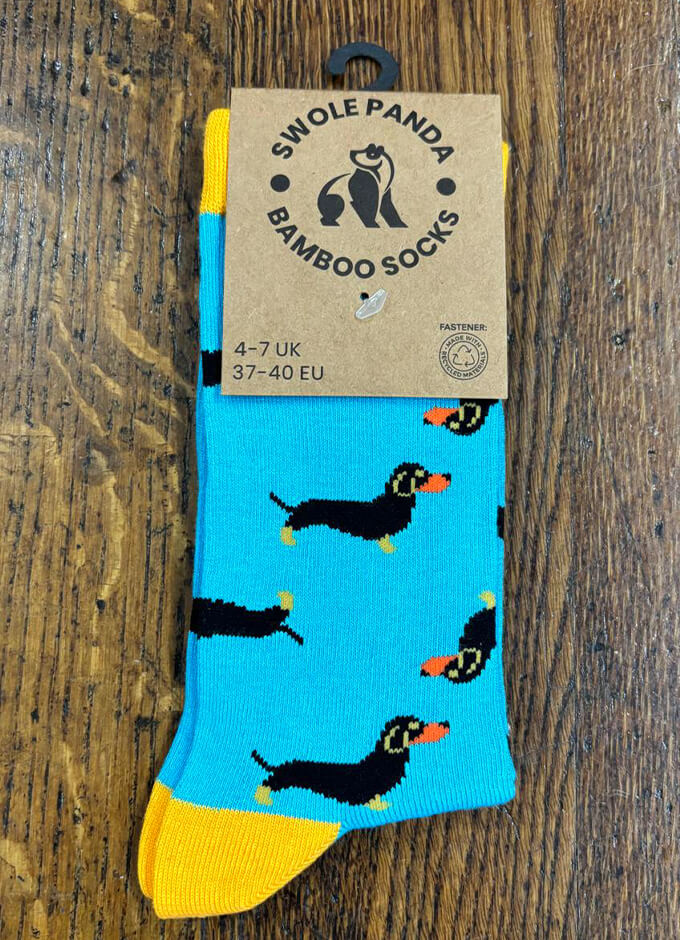 Swole Panda | Dachshund Socks