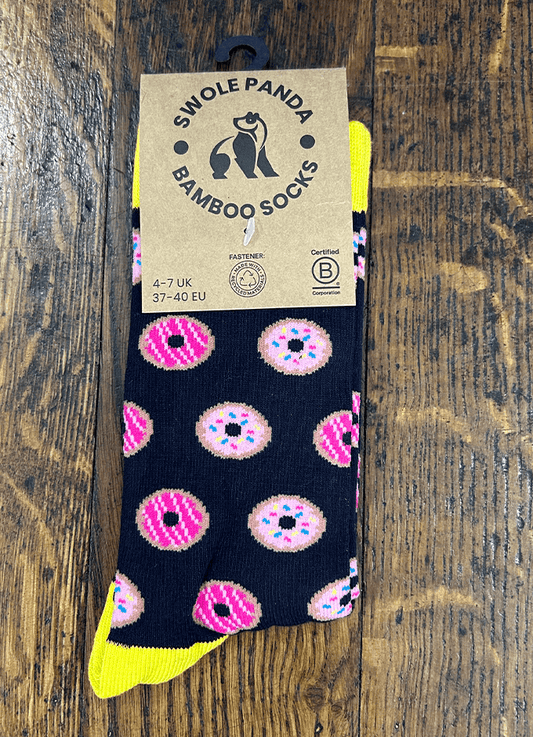 Swole Panda| Doughnut Socks