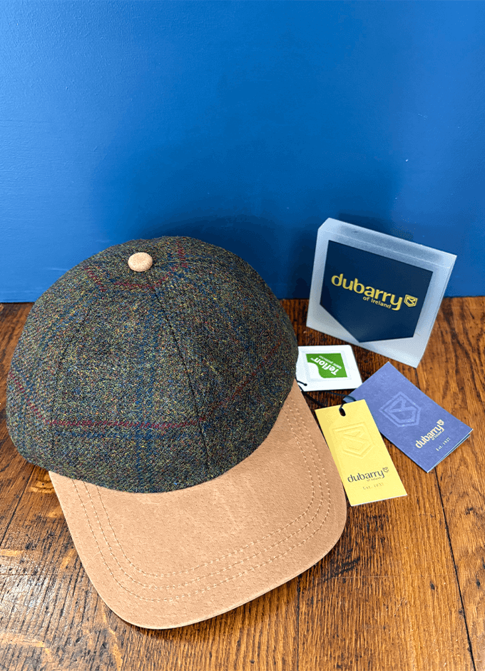 Dubarry | Dowd Mens Tweed Cap | Hemlock