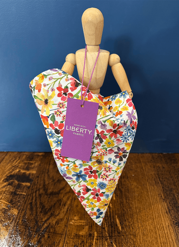 Pocket Square | Dreams of Summer Multi | Made with Liberty Fabric