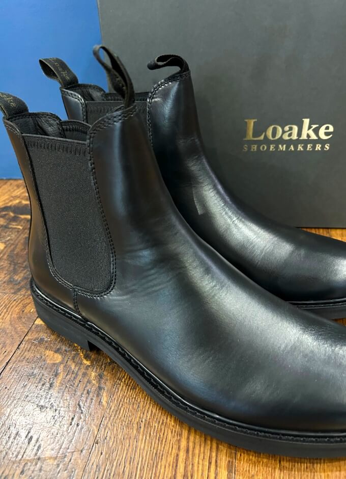 Ducksworth | Boot | Black Oiled Nubuck Leather