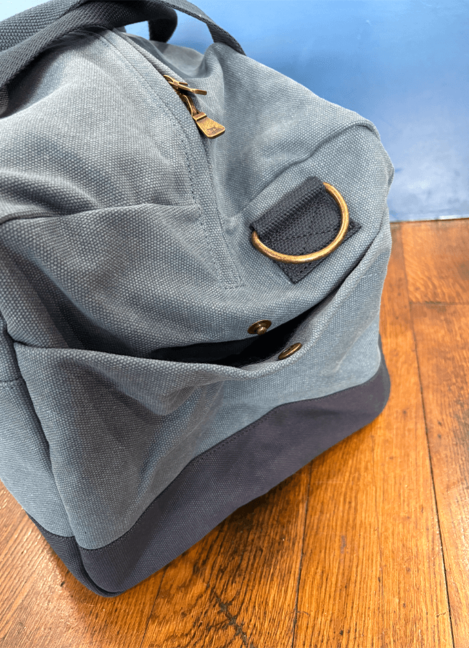 Foxton Duffle Bag | Denim Blue/Navy
