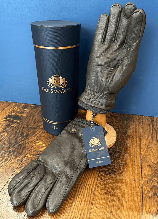 Dutton Deerskin Gloves | Brown