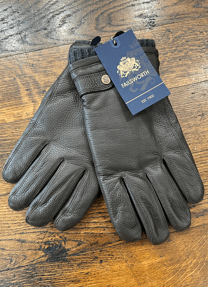 Dutton Deerskin Gloves | Brown