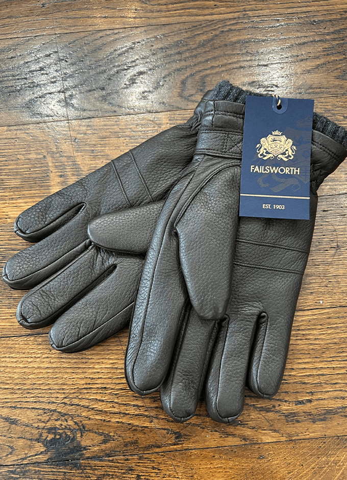 Dutton Deerskin Gloves | Brown