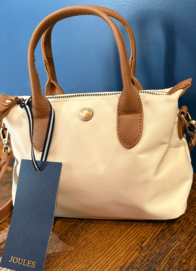 Edie Crossbody Handbag | Cream