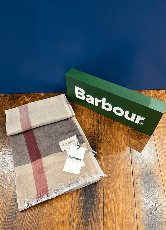 Esther Multi Wear Scarf | Rosewood Tartan