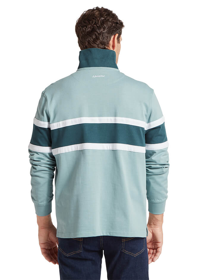 Exmouth Heritage Quarter Zip | Powder Blue