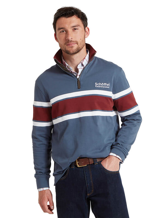 Exmouth Heritage Quarter Zip | Oxford Navy