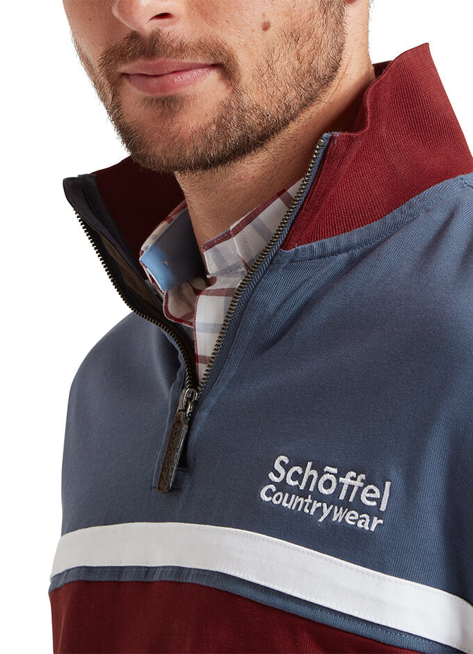 Exmouth Heritage Quarter Zip | Oxford Navy