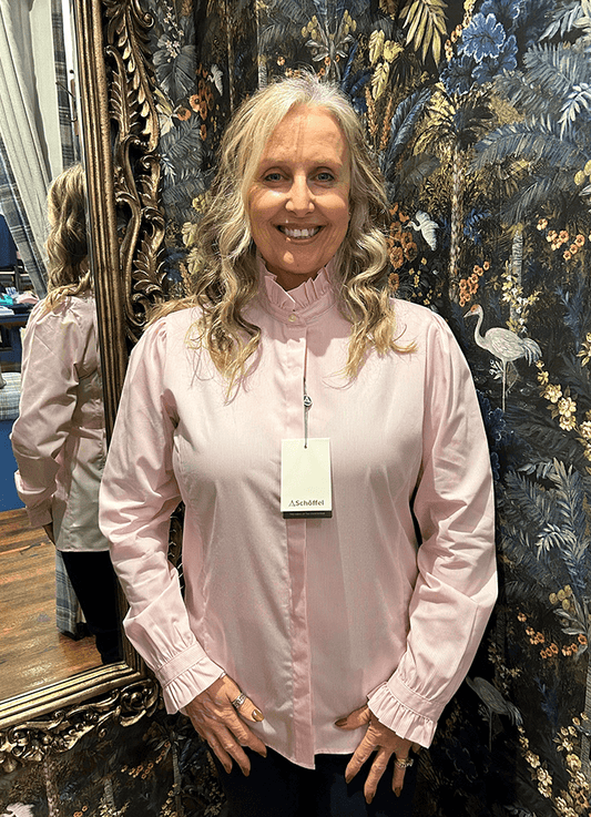 Fakenham Ladies Shirt | Pink Stripe