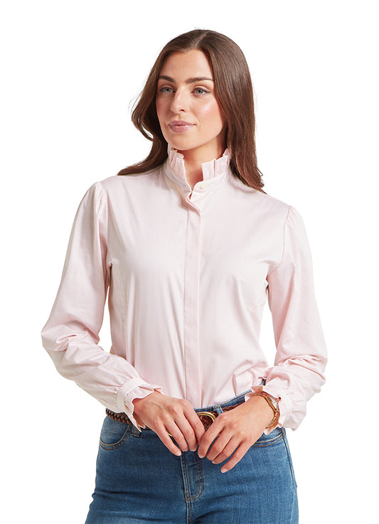 Fakenham Ladies Shirt | Pink Stripe