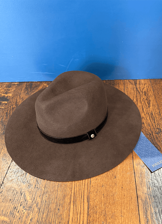 Joules | Grove Wool Fedora | Chocolate