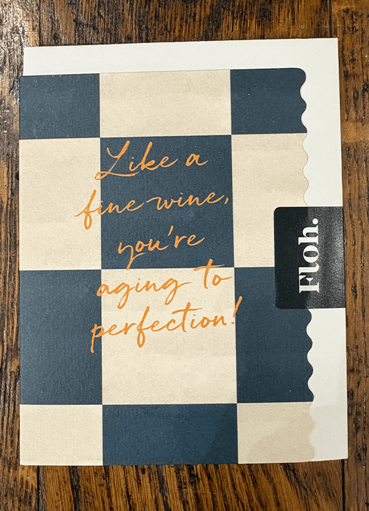 Like a Fine Wine | Green | Happy Hour | Card