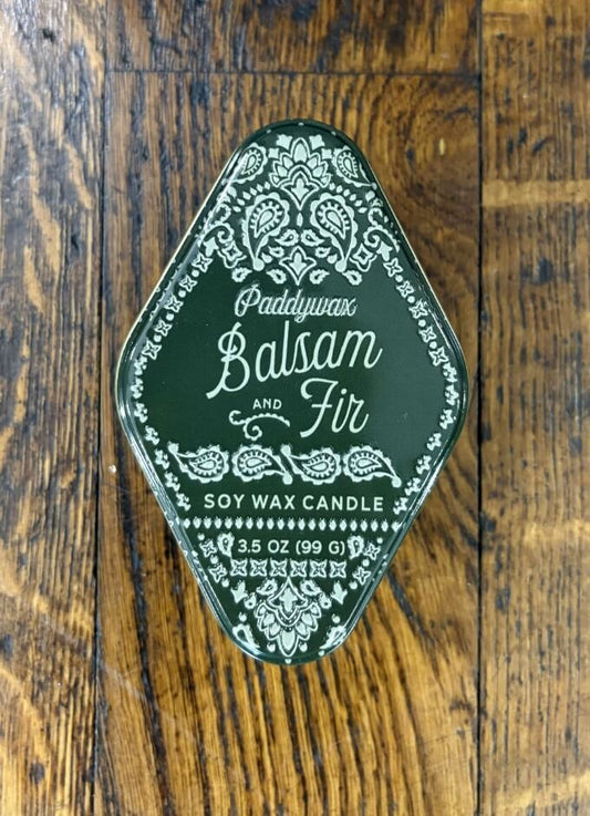Autumn Candle Tin | Balsam & Fir