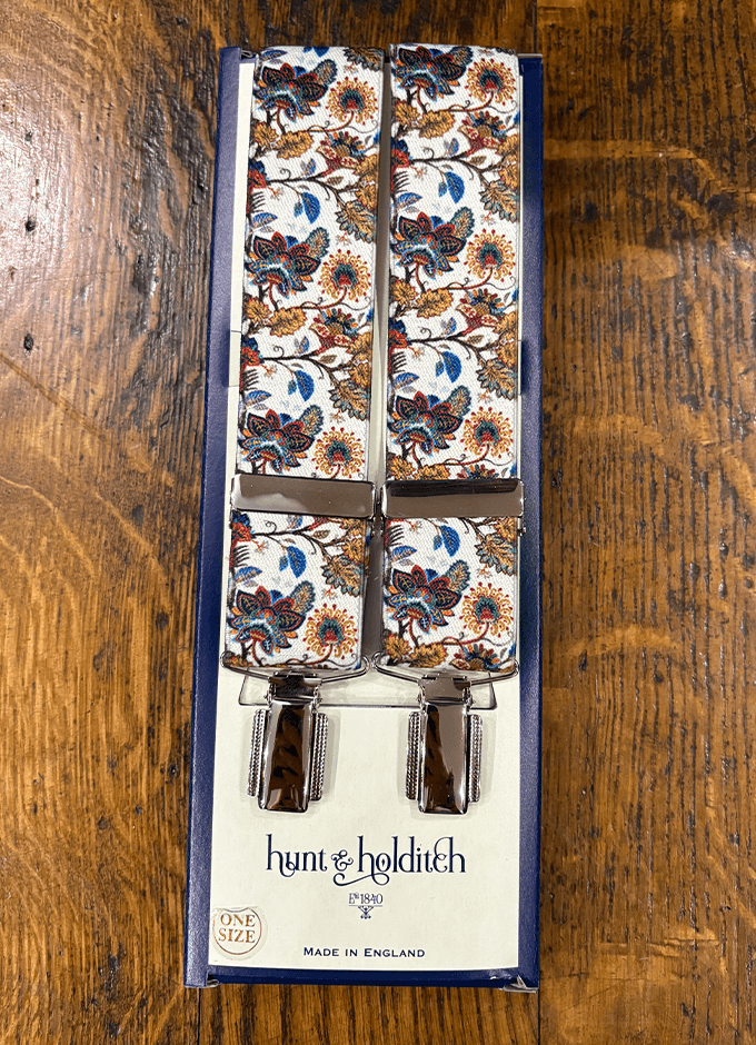 Clip Braces | Floral Print