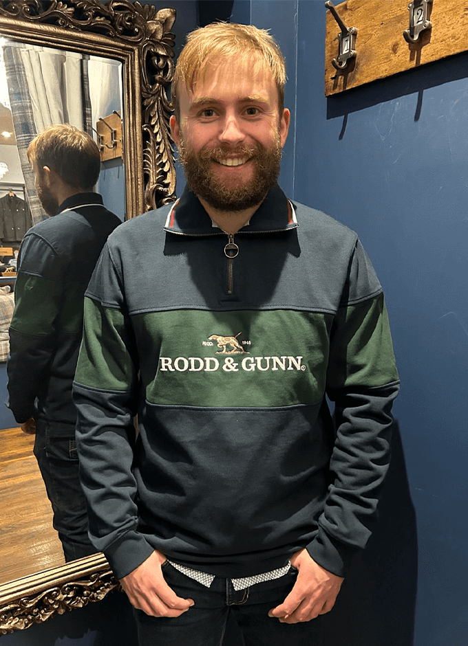 Rodd & Gunn | Foresters Peak Sweat | Eclipse