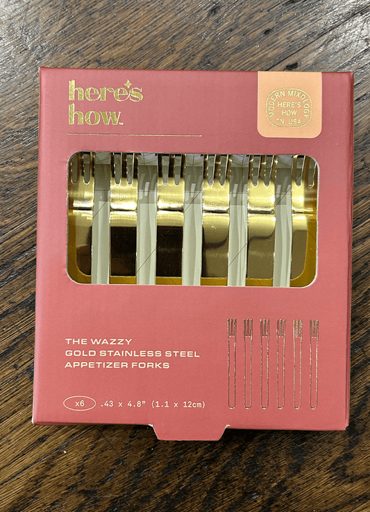 Wazzy Appetizer Forks