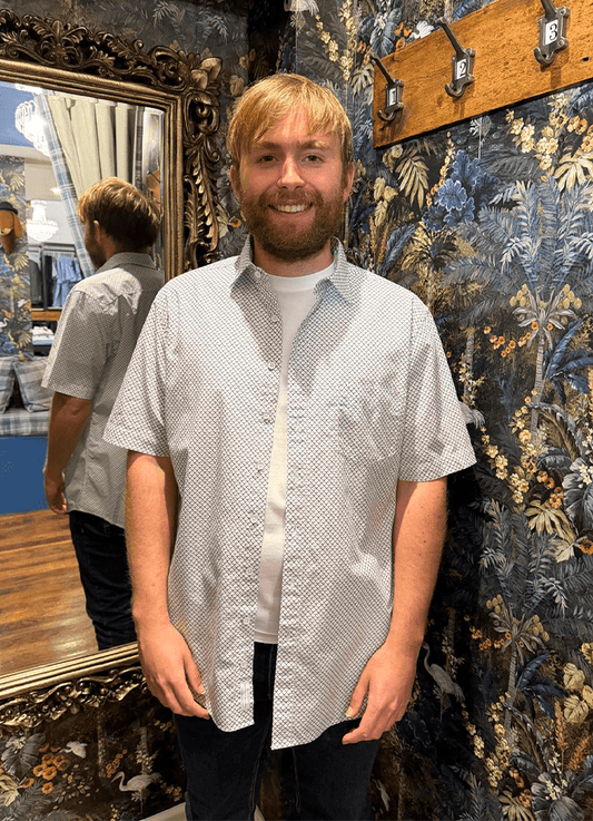 Fourviews Original Fit SS Shirt | Porcelain