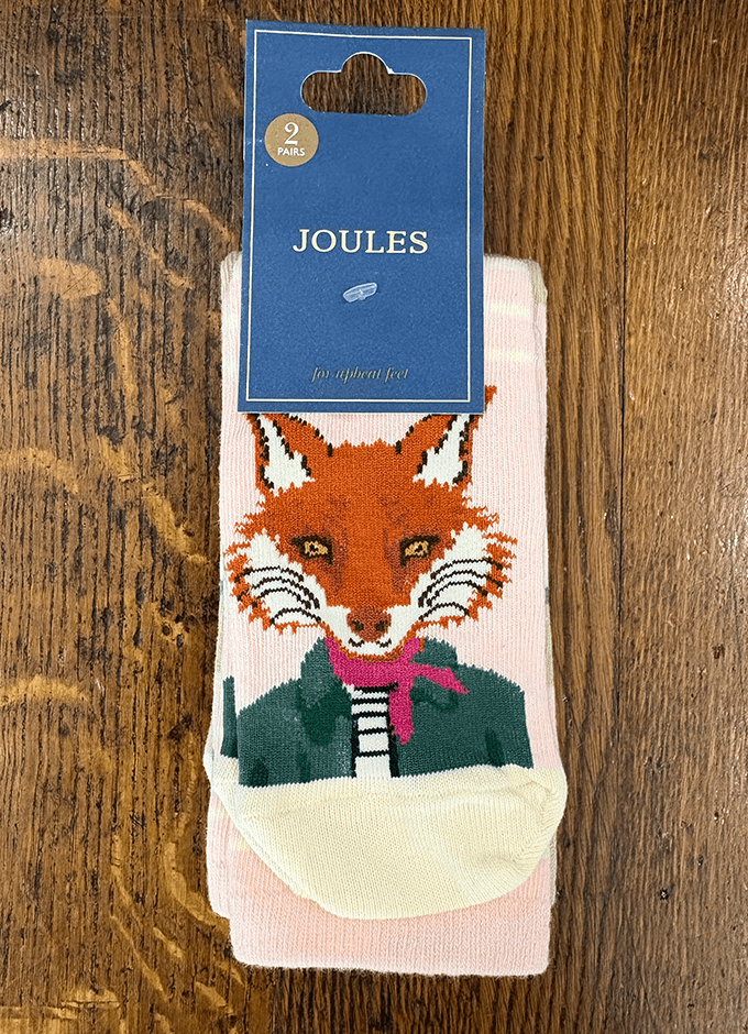 Socks 2 Pack | Fox| Pink