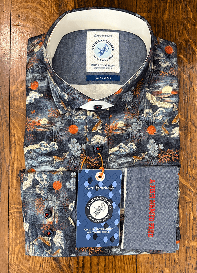 Fuji Dream Shirt LS | Navy