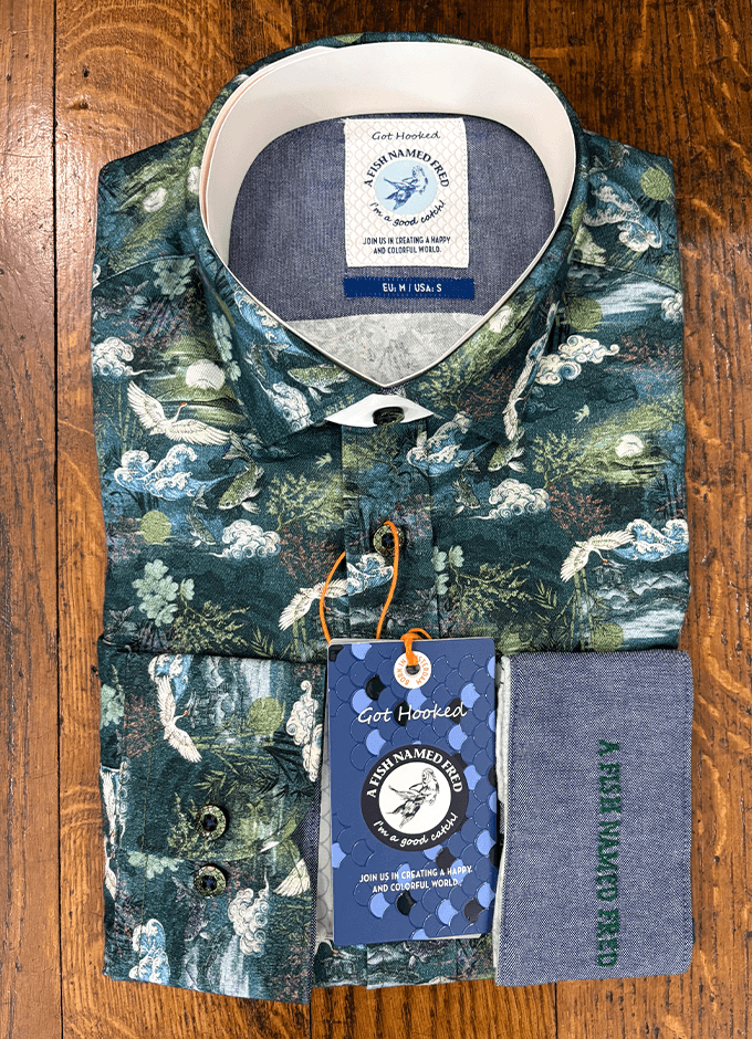 Fuji Dream Shirt LS | Dark Green