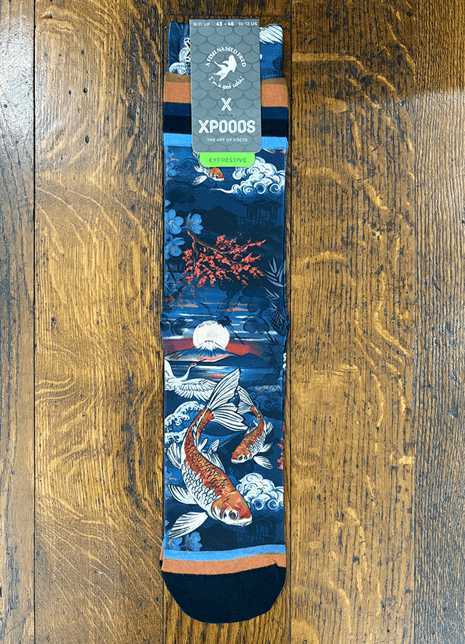 Fuji Dreams Socks | Navy