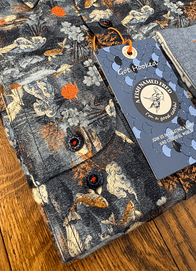 Fuji Dream Shirt LS | Navy