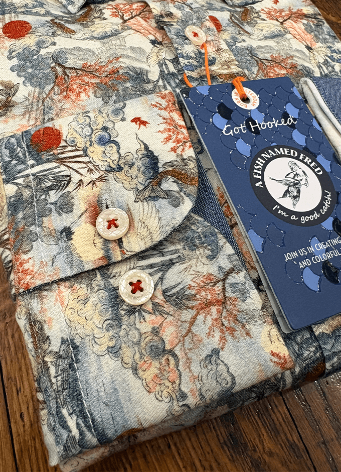Fuji Dream Shirt LS | Off White