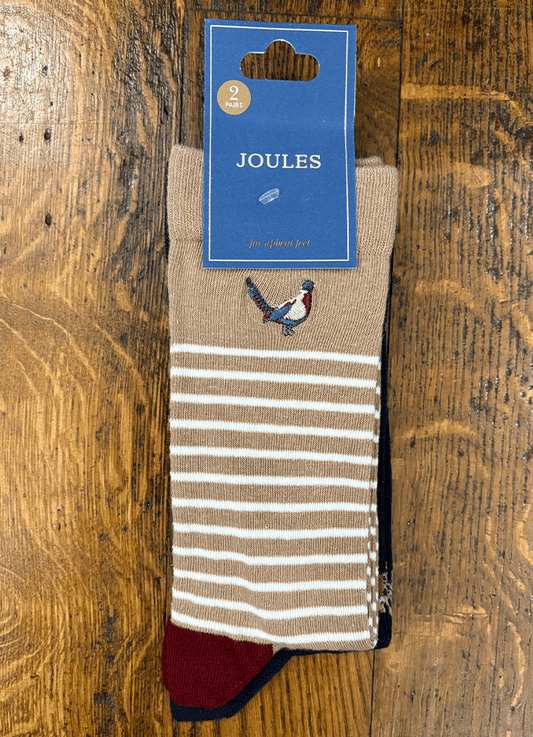 Socks| Game Bird| Tan/Navy