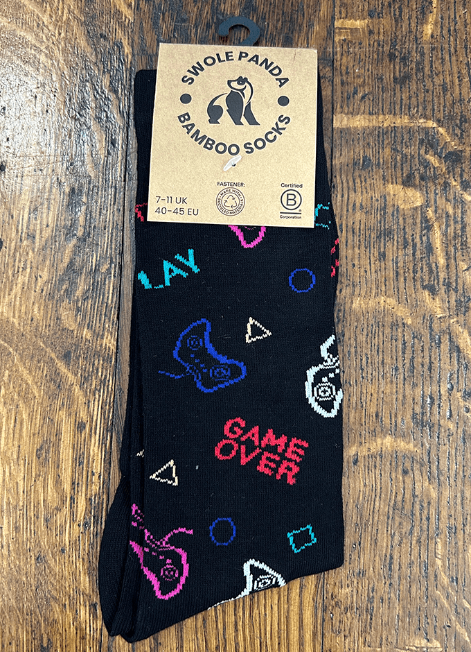 Swole Panda| Gamer Socks