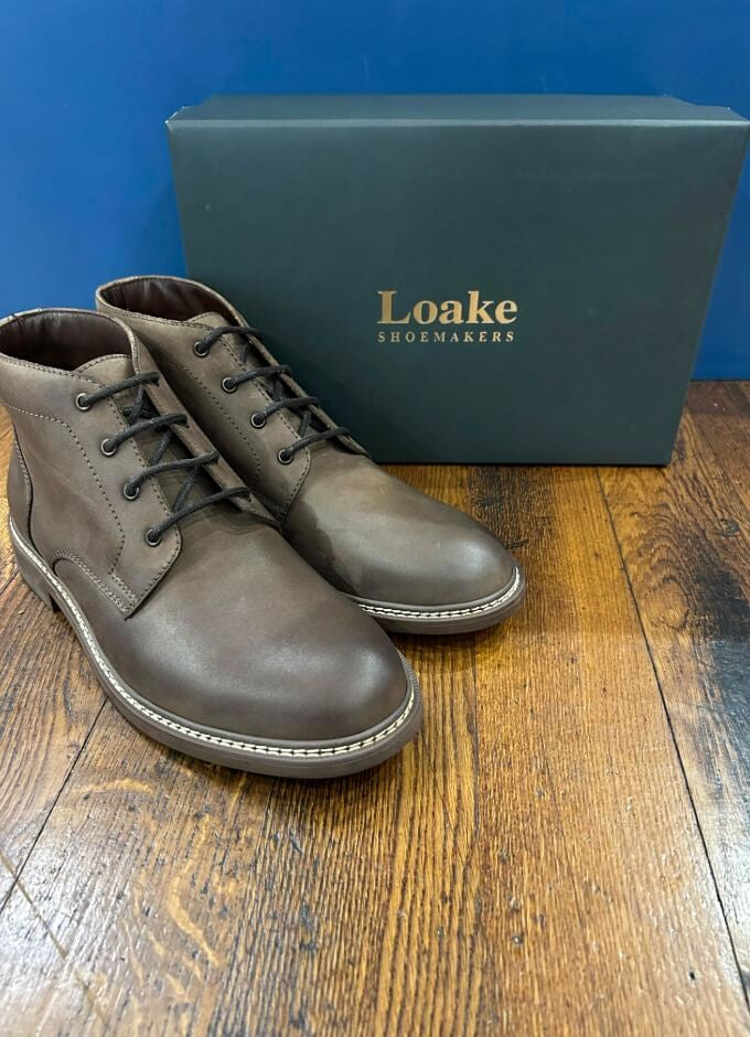 Gilbert | Boot | Brown Oiled Nubuck Leather
