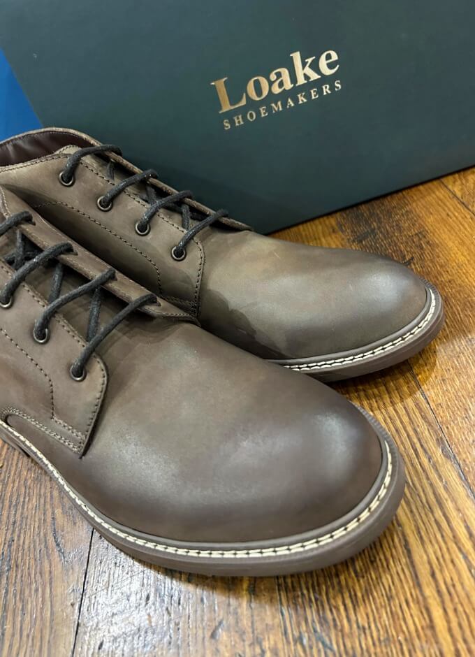 Gilbert | Boot | Brown Oiled Nubuck Leather