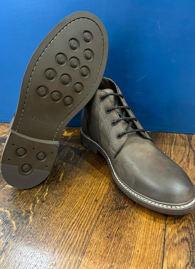 Gilbert | Boot | Brown Oiled Nubuck Leather