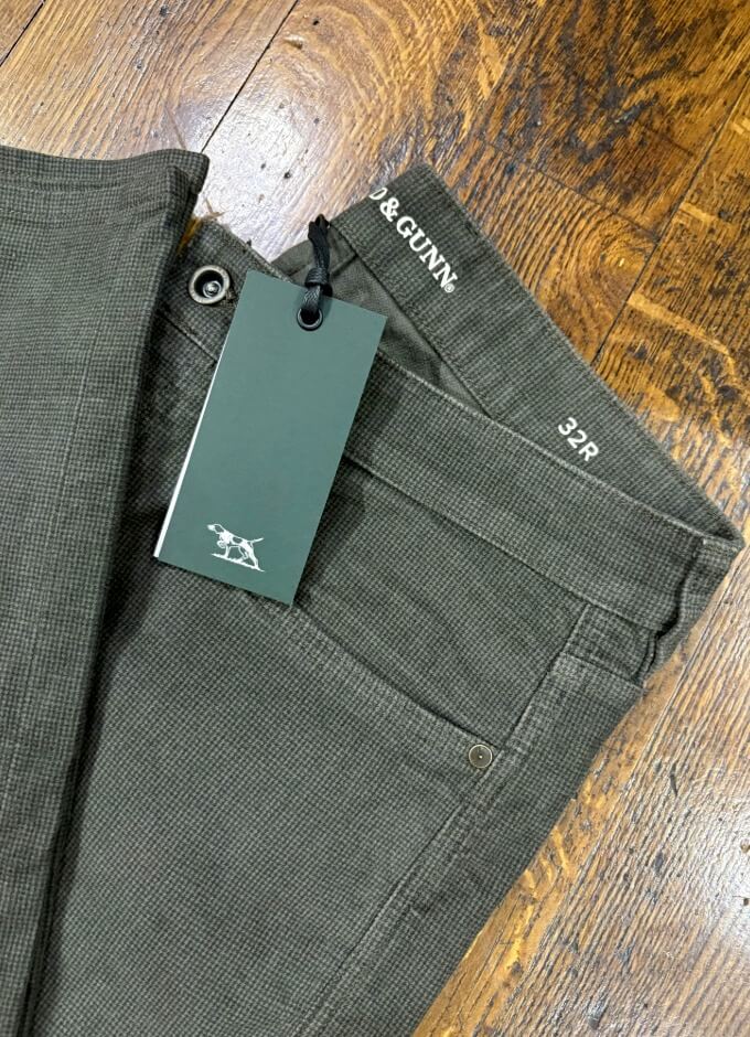 Glenvar Straight Fit Jean | Green