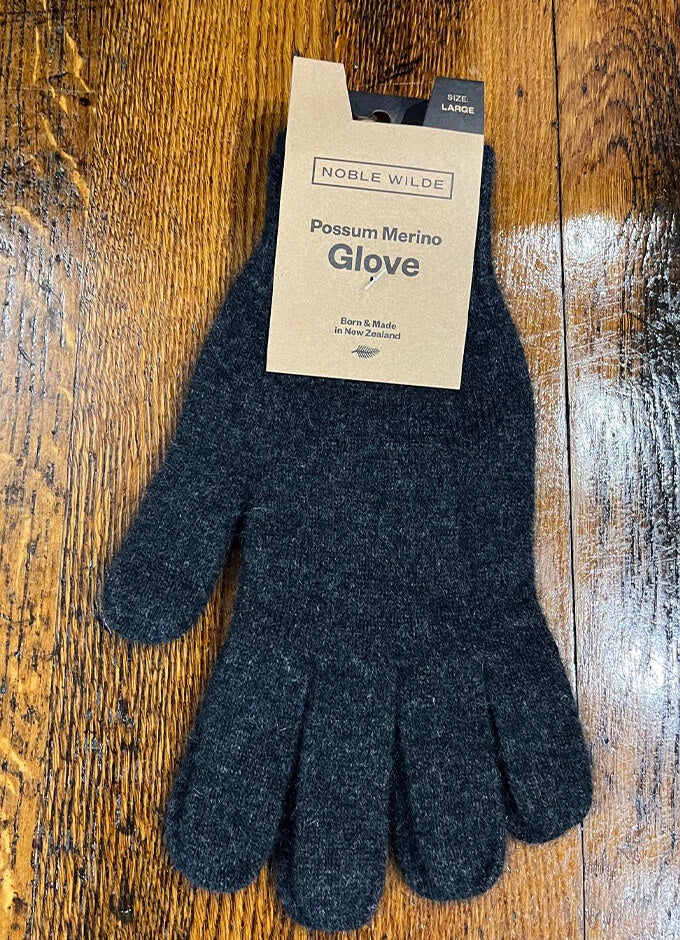 Possum Wool Glove | Charcoal