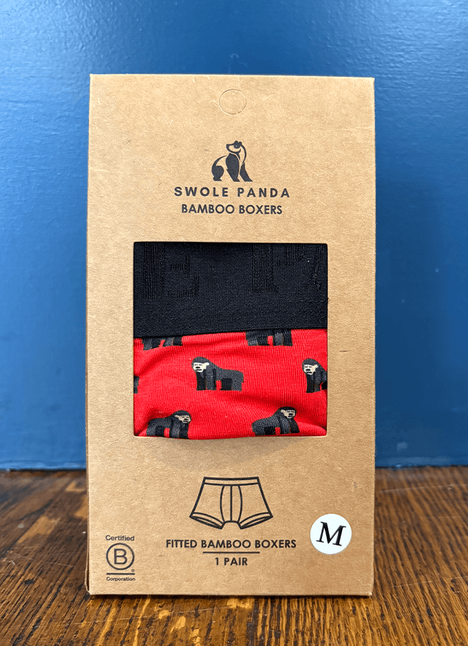 Swole Panda Bamboo Boxers | Gorillas