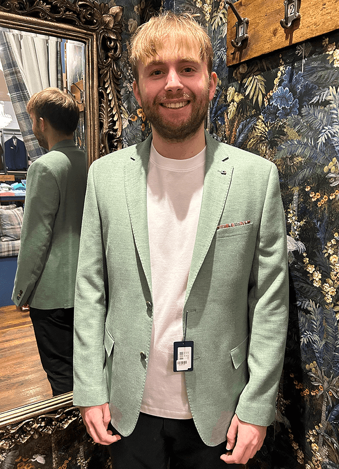 Robert Blazer Fully Lined | Green