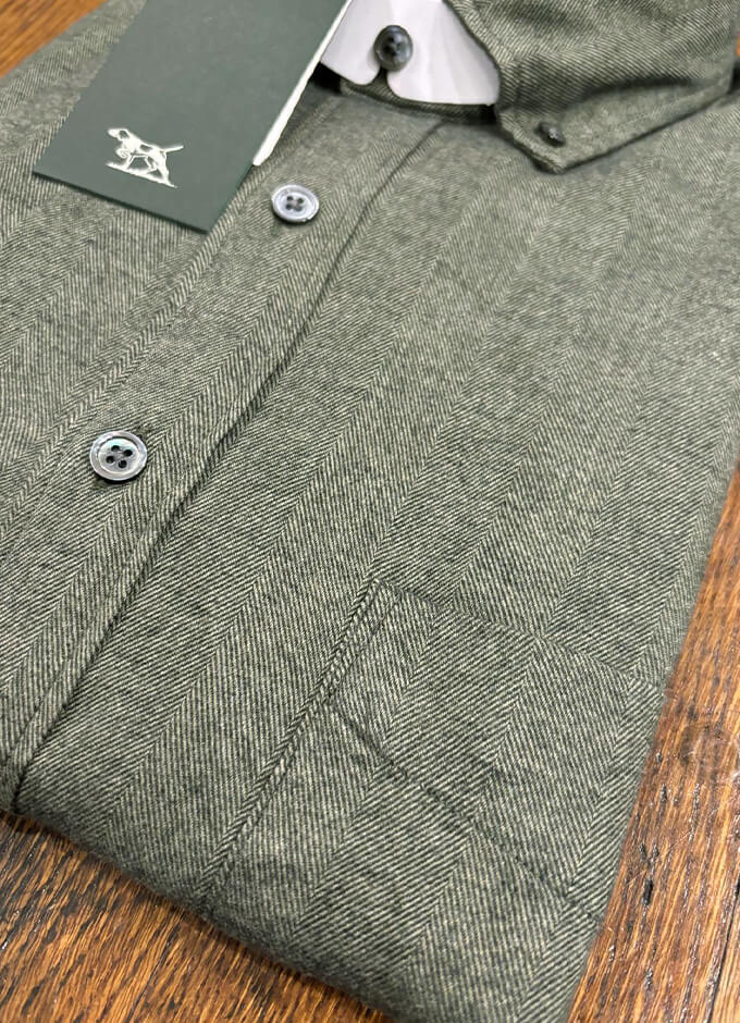 Barrhill Shirt | Forest