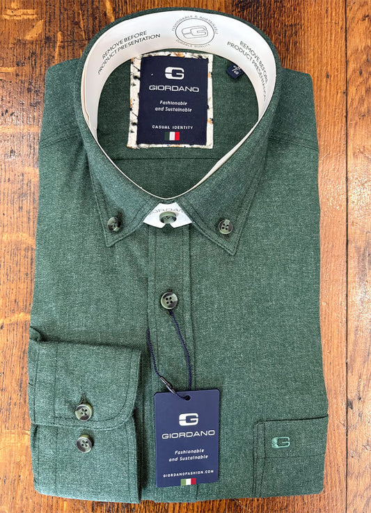 Button Down Shirt | Green