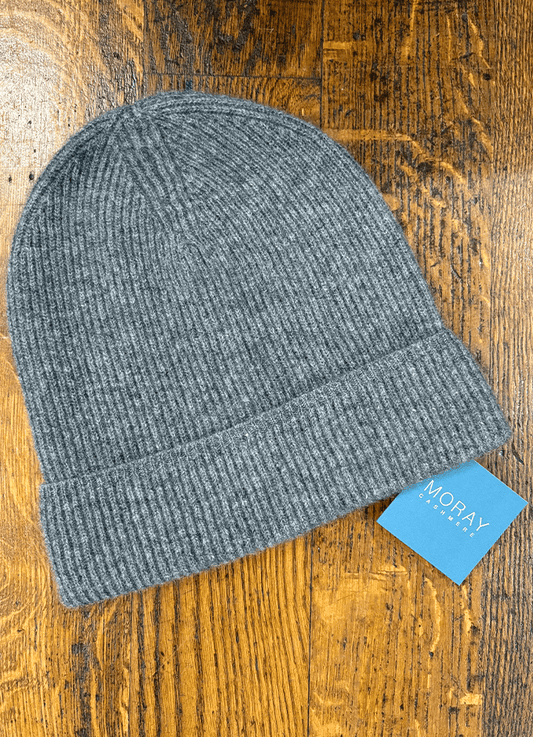 Ribbed Knit Beanie | Derby Grey