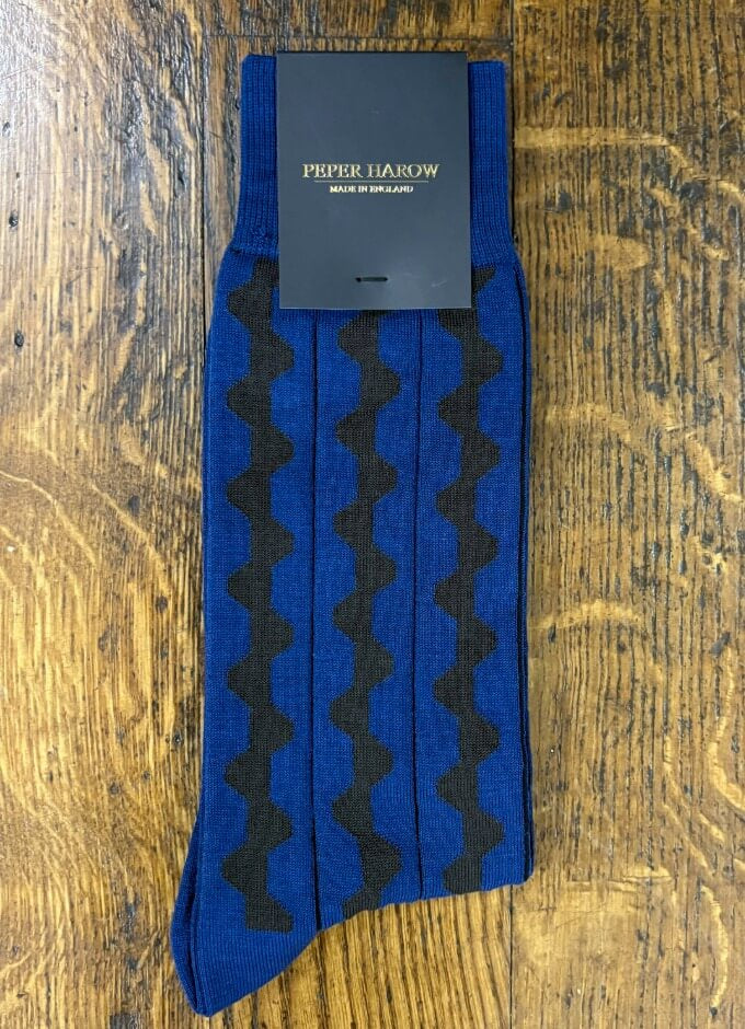 Peper Harow | Groove Men's Socks | Navy