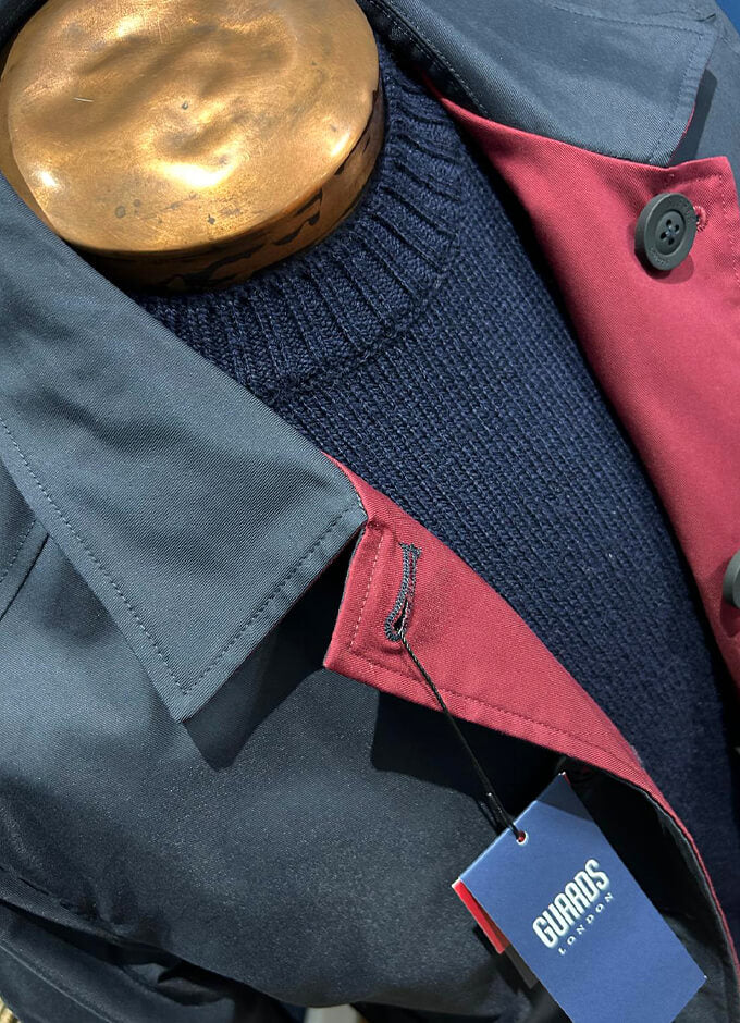 Guards London | Montague Reversible | Wine/Navy