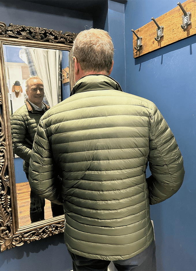 Hallaton Down Jacket/Woodland