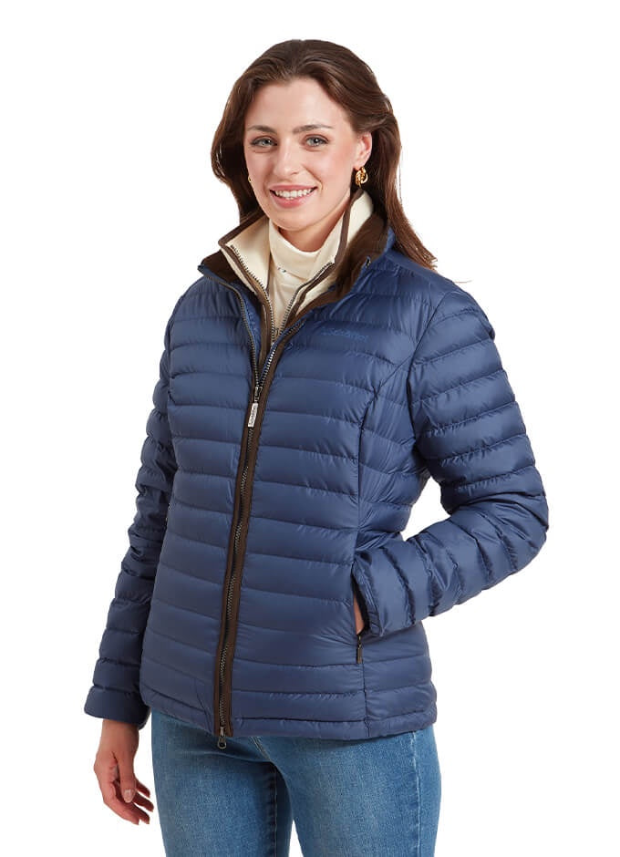 Hambleton Down Jacket | Stone Blue