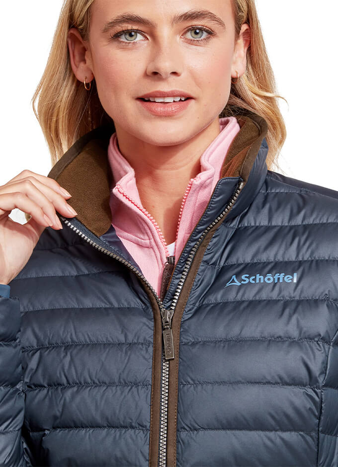 Hambleton Down Jacket | Petrol Blue