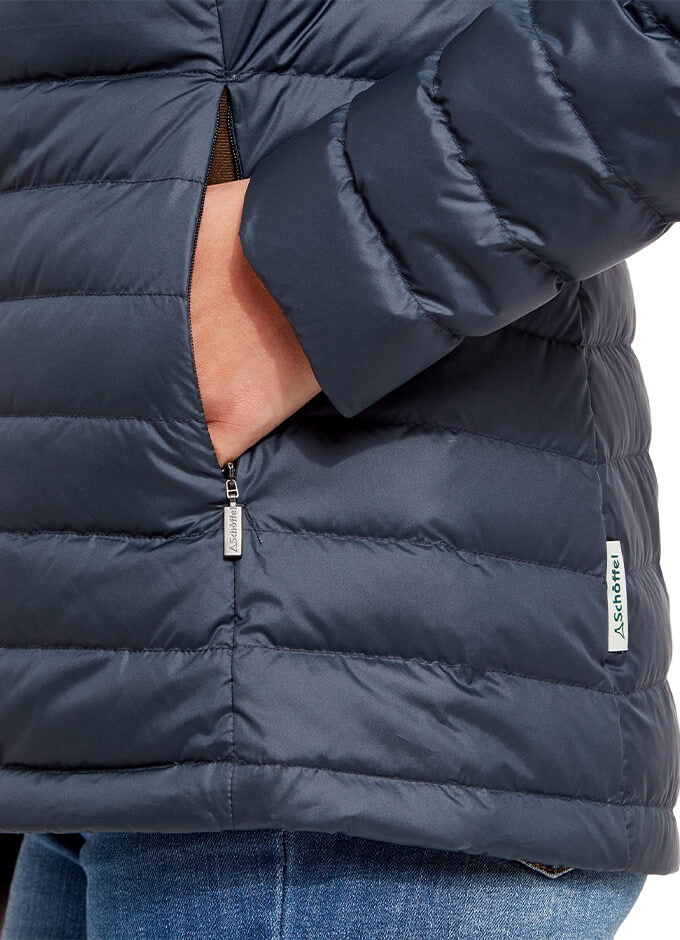 Hambleton Down Jacket | Petrol Blue
